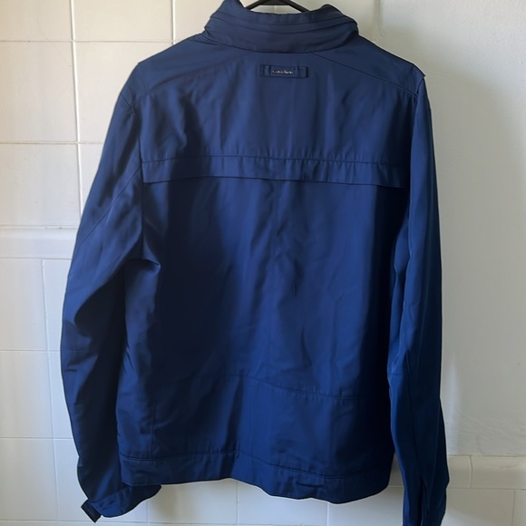 Calvin Klein Jacket with Hood Size M Navy Blue - Picture 3 of 8